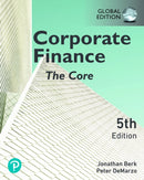 Corporate Finance: The Core, Global Edition-9781292431611