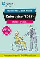 Pearson REVISE BTEC 2022 Tech Award Enterprise Revision Guide inc online edition - for 2026, 2027 exams
