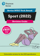 Pearson REVISE BTEC 2022 Tech Award Sport Revision Guide inc online edition - for 2026, 2027 exams