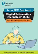 Pearson REVISE BTEC 2022 Tech Award Digital Information Technology Practice Assessments Plus - for 2026, 2027 exams-9781292436227