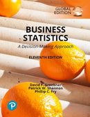 Business Statistics: A Decision Making Approach, Global Edition