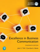 Excellence in Business Communication, Global Edition-9781292450117
