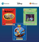 Pearson Bug Club Disney Year 1 Pack C, including decodable phonics readers for phase 5; The Incredibles: Keeping Up with the Kids, The Princess and the Frog: A Frog for a Friend, Toy Story: Woody''s Rescue