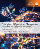Principles of Operations Management: Sustainability and Supply Chain Management, Global Edition-9781292459127