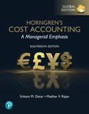 Horngren's Cost Accounting, Global Edition-9781292463063