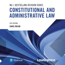 Law Express: Constitutional and Administrative Law-9781292470337