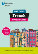 Pearson Revise AQA GCSE French Revision Guide incl. audio, quiz & video - for 2026, 2027 exams