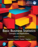 Basic Business Statistics -- Global Edition-9781292480725
