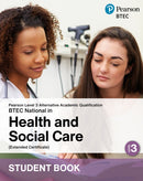 L3 AAQ BTEC National 2025 Health and Social Care Ext Cert Student Book (Print)-9781292487083