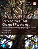 Forty Studies that Changed Psychology, Global Edition-9781292737560