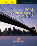 Cengage Advantage Books: Foundations of the Legal Environment of Business-9781305117457