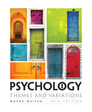 Psychology : Themes and Variations-9781305498204