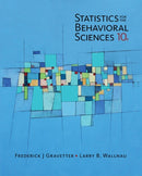 Statistics for The Behavioral Sciences-9781305504912