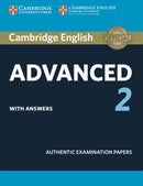 Cambridge English Advanced 2 Student's Book with answers : Authentic Examination Papers-9781316504505