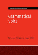 Grammatical Voice-9781316612125