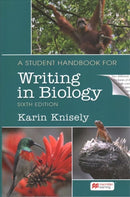 A Student Handbook for Writing in Biology-9781319308322