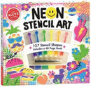 Neon Stencil Art-9781338825237
