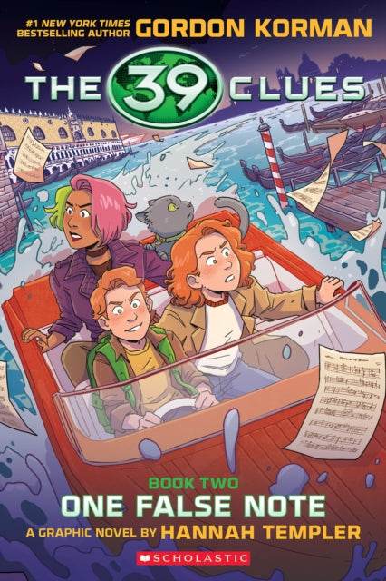 39 Clues Graphix #2: One False Note (Graphic Novel Edition)-9781339026473
