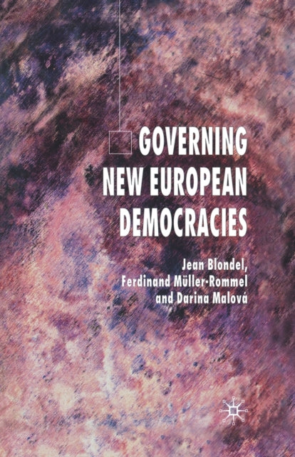 Governing New European Democracies-9781349544240
