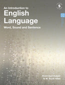 An Introduction to English Language : Word, Sound and Sentence-9781350380127