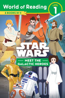 Star Wars: World of Reading: Meet the Galactic Heroes (Level 1 Reader Bindup)-9781368063579