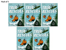 Read Write Inc. Fresh Start Readers: Book 11: True Rescues & A Dog Can Do What? - Pack of 5-9781382052887
