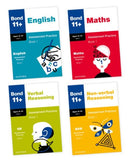 Bond 11+ Assessment Practice Papers Bundle for Age 9-10 (Book 1) | For GL Assessment 2026 & other 11 plus exams | 56 Practice Papers across English, Maths, Verbal Reasoning & Non-verbal Reasoning