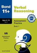 Bond 11+ Verbal Reasoning Assessment Practice Papers Age 9-10 (Book 1) | For GL Assessment 2026 & other 11 plus exams