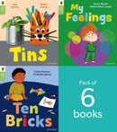 Oxford Reading Tree Green Sparks: Level 1 LEVEL 1 PACK of 6-9781382056809