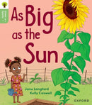 Oxford Reading Tree Green Sparks: Level 1+: As Big as the Sun-9781382056816