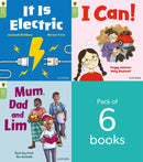 Oxford Reading Tree Green Sparks: level 1+ LEVEL 1+ PACK of 6-9781382056885