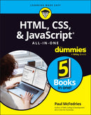 HTML, CSS, & JavaScript All-in-One For Dummies-9781394164684