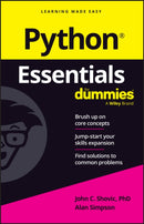 Python Essentials For Dummies-9781394263479