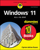 Windows 11 All-in-One For Dummies, 2nd Edition-9781394276882