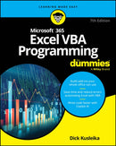 Microsoft 365 Excel VBA Programming For Dummies, 7 th Edition