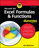 Microsoft 365 Excel Formulas & Functions For Dummies-9781394295517
