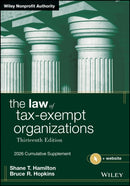 The Law of Tax-Exempt Organizations, 2026 Supplement-9781394354337