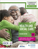 Level 1/Level 2 Cambridge National in Health & Social Care (J835): Second Edition-9781398351233