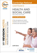 My Revision Notes: Level 1/Level 2 Cambridge National in Health & Social Care: Second Edition-9781398351240