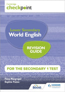Cambridge Checkpoint Lower Secondary World English for the Secondary 1 Test Revision Guide-9781398369894