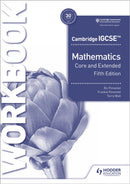 Cambridge IGCSE Core and Extended Mathematics Workbook Fifth edition-9781398373921
