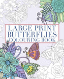 Large Print Butterflies Colouring Book-9781398840164