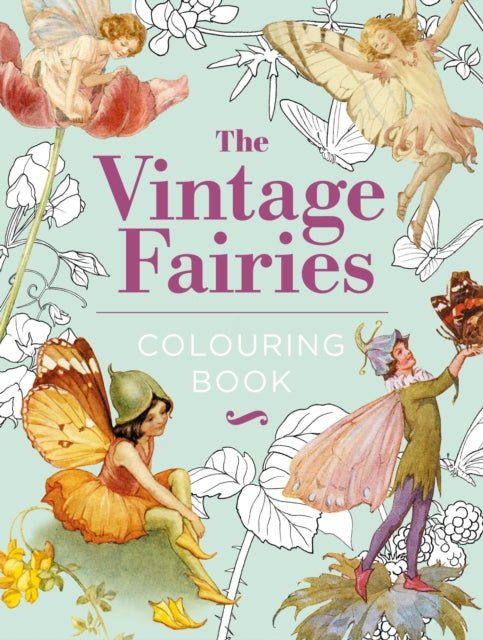Vintage Fairies Colouring Book