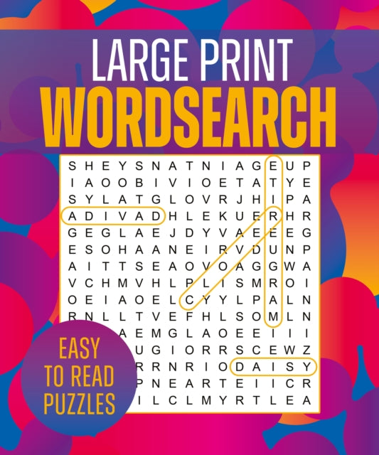 Large Print Wordsearch