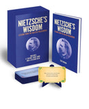 Nietzsche's Wisdom Book & Card Deck : Includes 128-page guide book and a 50-card deck-9781398854260