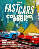 Fast Cars Coloring Book