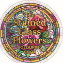 Stained Glass Flowers Colouring Book