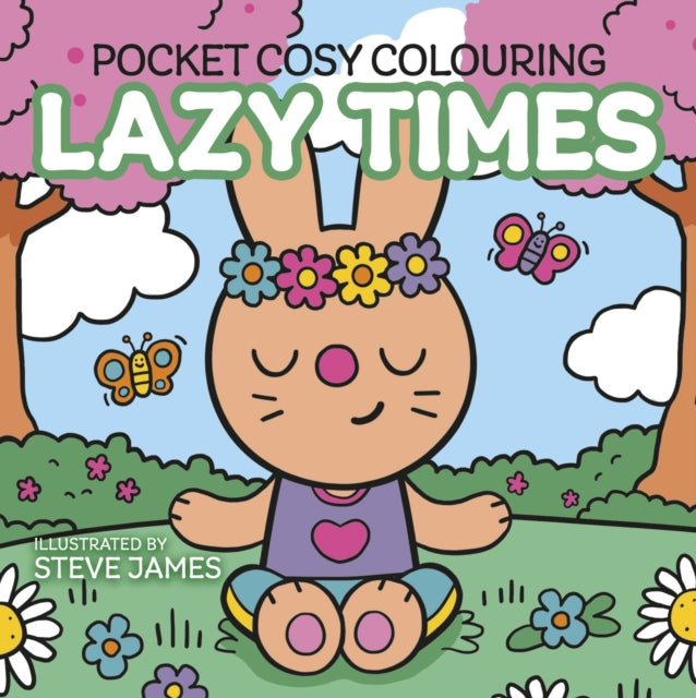 Pocket Cosy Colouring: Lazy Times