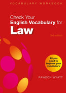 Check Your English Vocabulary for Law : All you need to improve your vocabulary-9781399405645