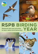 RSPB Birding Year : Seasonal tips and activities to learn about bird behaviour-9781399413428